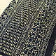 Exclusive Block Printed Cotton Dabu ~ blue Saree