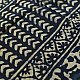 Exclusive Block Printed Cotton Dabu ~ blue Saree