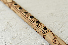 Bansuri . बाँसुरी ~ Music Instrument - Handcrafted Bamboo Flute - C