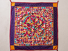 Treasure Trove ~ Rabari Embroidery - Kutchi Old Wall Piece