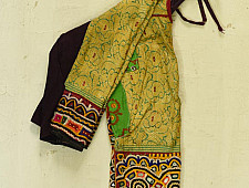 Treasure Trove | Old Hand Embroidered Kutchi Blouse - C