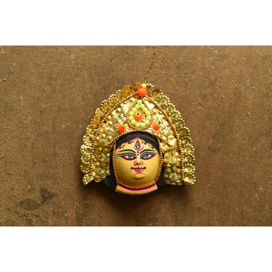 shop Handmade Paper Mache Chhau Mask - ganesha