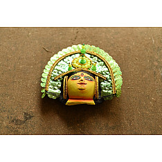 Mukhauta . मुखौटा : Handmade Chhau Mask - Durga Maa