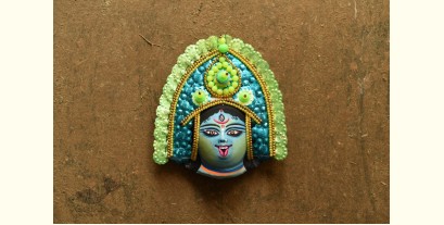 Mukhauta . मुखौटा : Paper Mache Chau Mask : Kaali