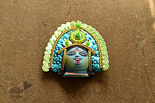Mukhauta . मुखौटा : Paper Mache Chau Mask : Kaali