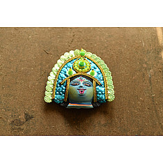 Mukhauta . मुखौटा : Paper Mache Chau Mask : Kaali