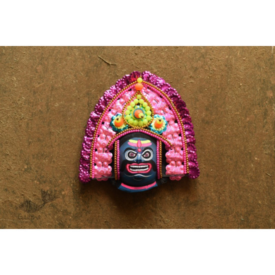 shop Handmade Paper Mache Chhau Mask - Raavan