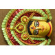 shop Handmade Paper Mache Chhau Mask - Durga Maa