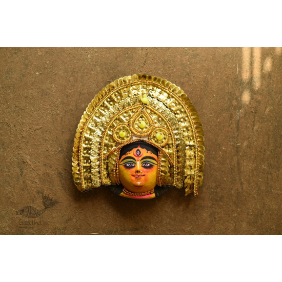 shop Handmade Paper Mache Chhau Mask - Durga Maa