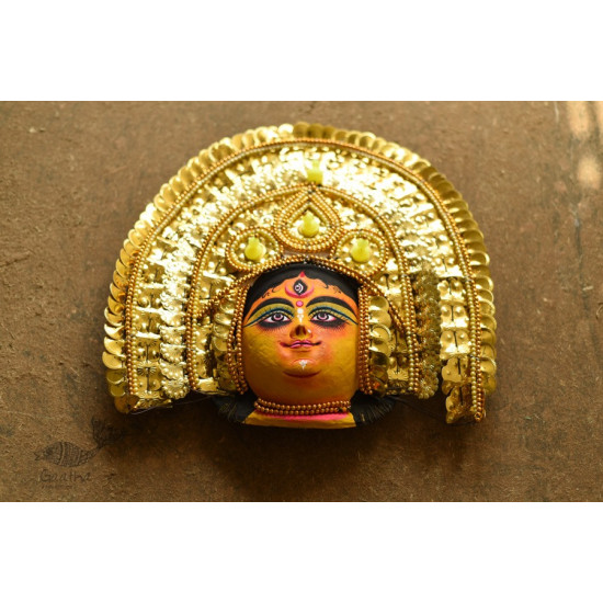 shop Handmade Paper Mache Chhau Mask - Durga Maa