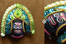 Mukhauta. मुखौटा : Chhau Mask - Raavan