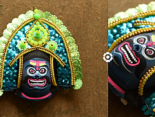 Mukhauta. मुखौटा : Chhau Mask - Raavan