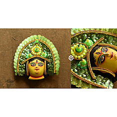 Mukhauta . मुखौटा : Handmade Chhau Mask - Durga Maa