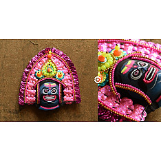 Mukhauta . मुखौटा : Handmade Paper Mache Chhau Mask - Raavan
