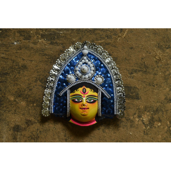 shop handmade chhau mask from bangal - Durga