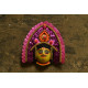 Handmade chhau mask from bangal - Kartikeya 