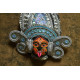 shop handmade chhau mask from bangal - Kaali