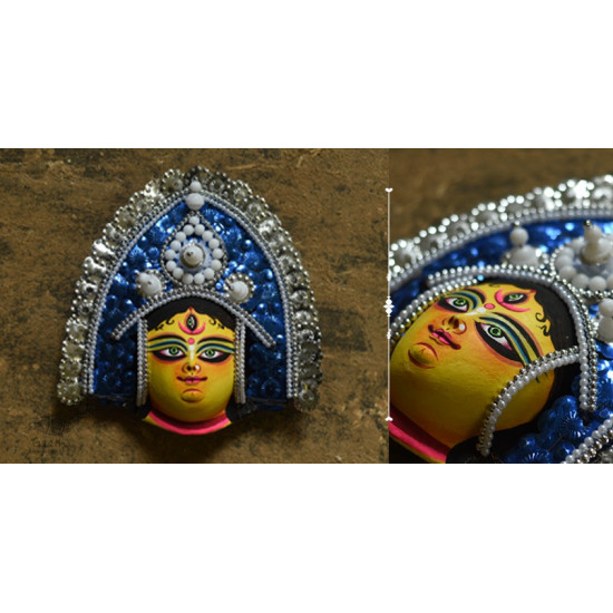 shop handmade chhau mask from bangal - Durga