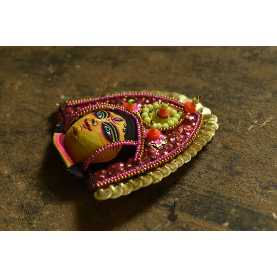 shop handmade chhau mask from bangal - Durga