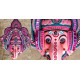 shop handmade chhau mask from bangal - gajanand