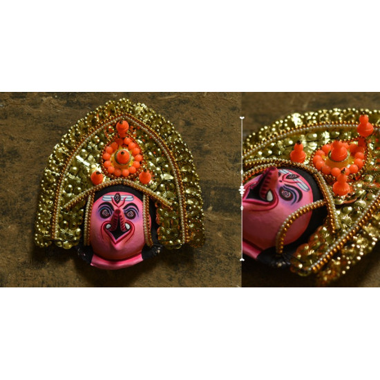 shop handmade chhau mask from bangal - ganesh