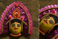 Mukhauta. मुखौटा ~ Chhau Mask ~ Kartikeya 