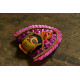 Handmade chhau mask from bangal - Kartikeya 