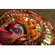 shop handmade chhau mask from bangal - ganesh