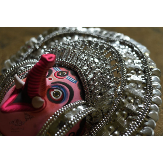 shop handmade chhau mask from bangal - ganesh