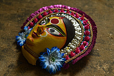 Mukhauta. मुखौटा ~ Durga Chhau Mask ~ Handmade