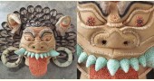 shop handmade Seeds chhau mask from bangal - Asura