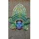 shop handmade Seeds chhau mask from bangal - kaali-maa