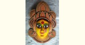 shop handmade Seeds chhau mask from bangal - durga-golden
