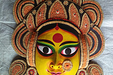 Mukhauta. मुखौटा ~ Seeds Chhau Mask - Durga 