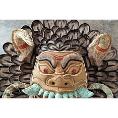 Mukhauta. मुखौटा ~ Seeds Chhau Mask - Asura