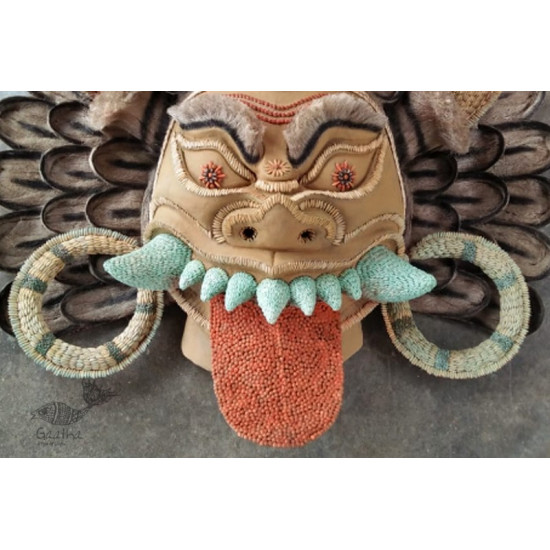 shop handmade Seeds chhau mask from bangal - Asura