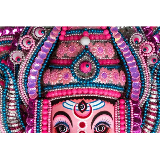 shop handmade chhau mask from bangal - gajanand