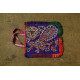 Hand Embroidered kutchi hand bag - Rabari Embroidery