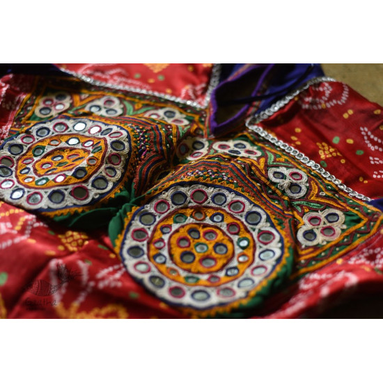 Hand Embroidered kutchi hand Blouse- Rabari Embroidery