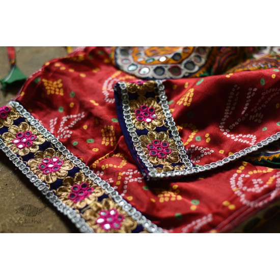 Hand Embroidered kutchi hand Blouse- Rabari Embroidery