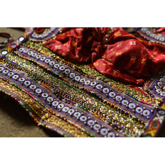 Hand Embroidered kutchi hand Blouse- Rabari Embroidery