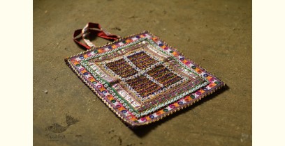 Treasure Trove | Kutchi Embroidered - Rabari bag with button work 