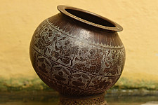 Antiquities from Khajuraho | Kalash With Stand