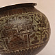 Shop Antique Brass Round Kalash With Stand from Khajuraho 