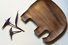 Wooden Cutlery ✼ Elephant Platter