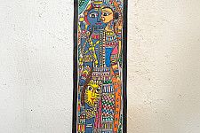 Madhuban . मधुबन ❁ Madhubani Painting - Ardhanarishvar