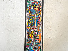 Madhuban . मधुबन ❁ Madhubani Painting - Ardhanarishvar