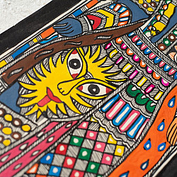 Madhuban . मधुबन ❁ Madhubani Painting - Ardhanarishvar