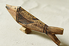 Burn Art | Tribal Wooden Art Pieces - Fish (A)