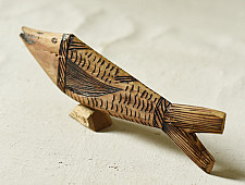 Burn Art | Tribal Wooden Art Pieces - Fish (A)